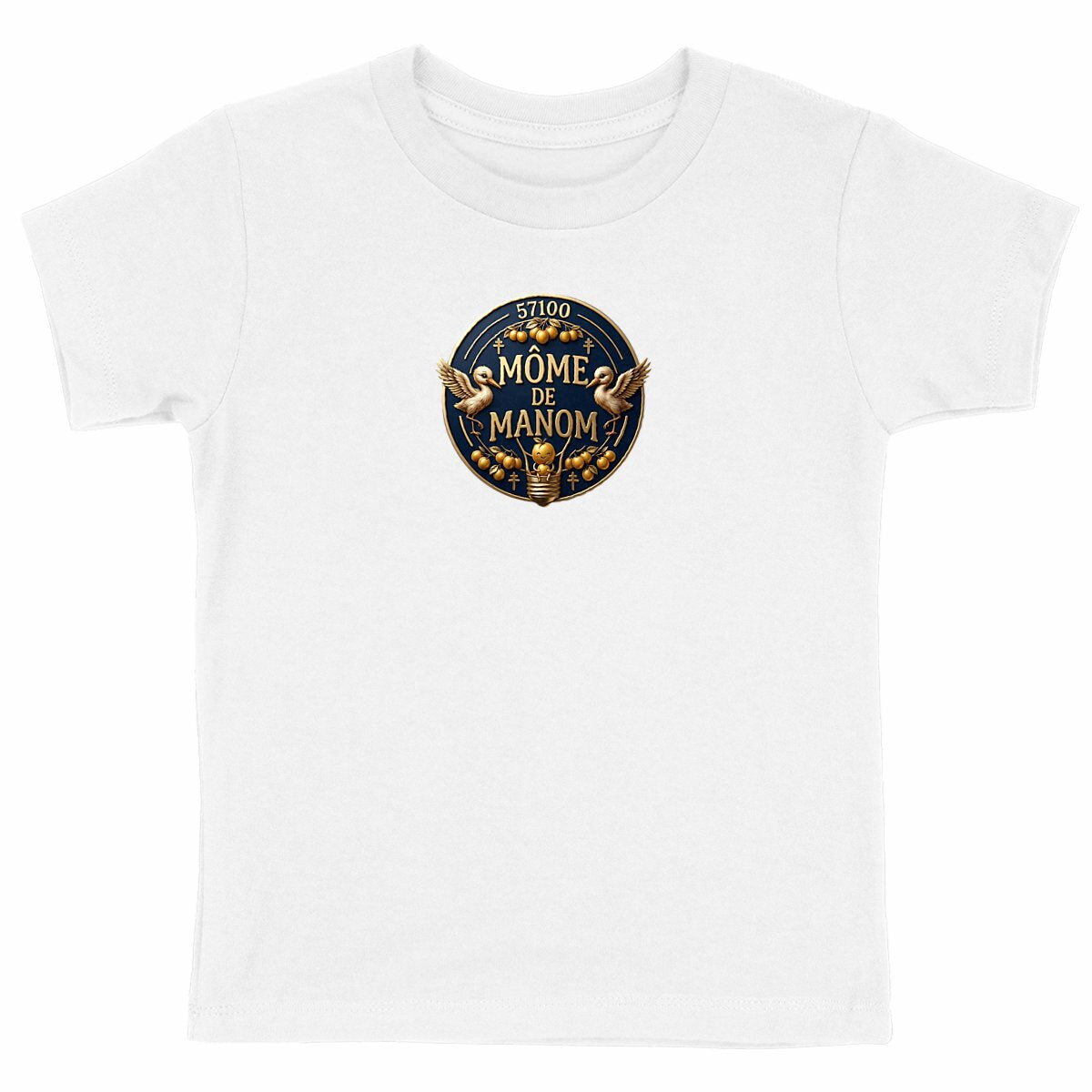 T-Shirt Môme de Manom - face_blanc