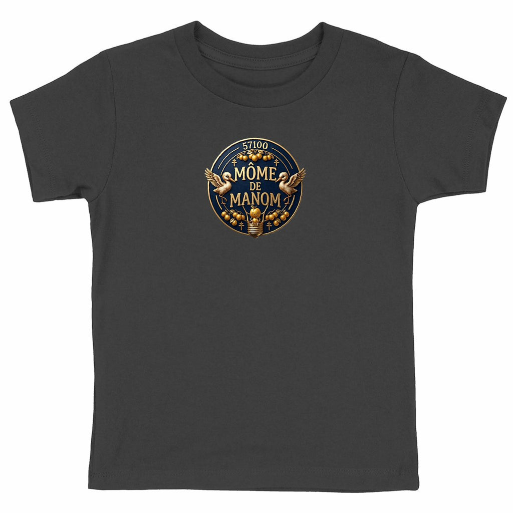 T-Shirt Môme de Manom - face_noir