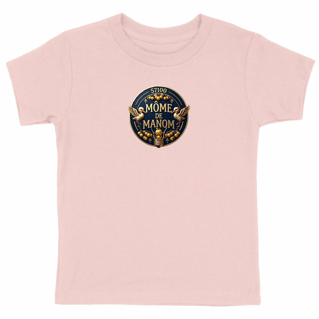 T-Shirt Môme de Manom - face_rose